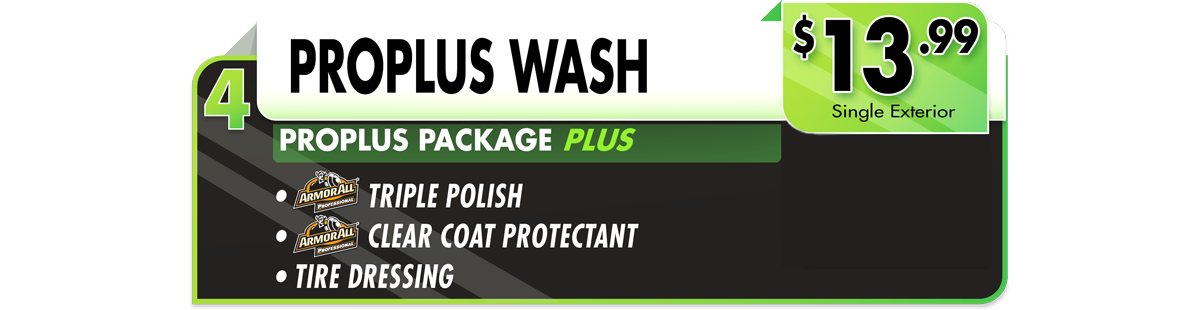 Pro plus exterior car wash